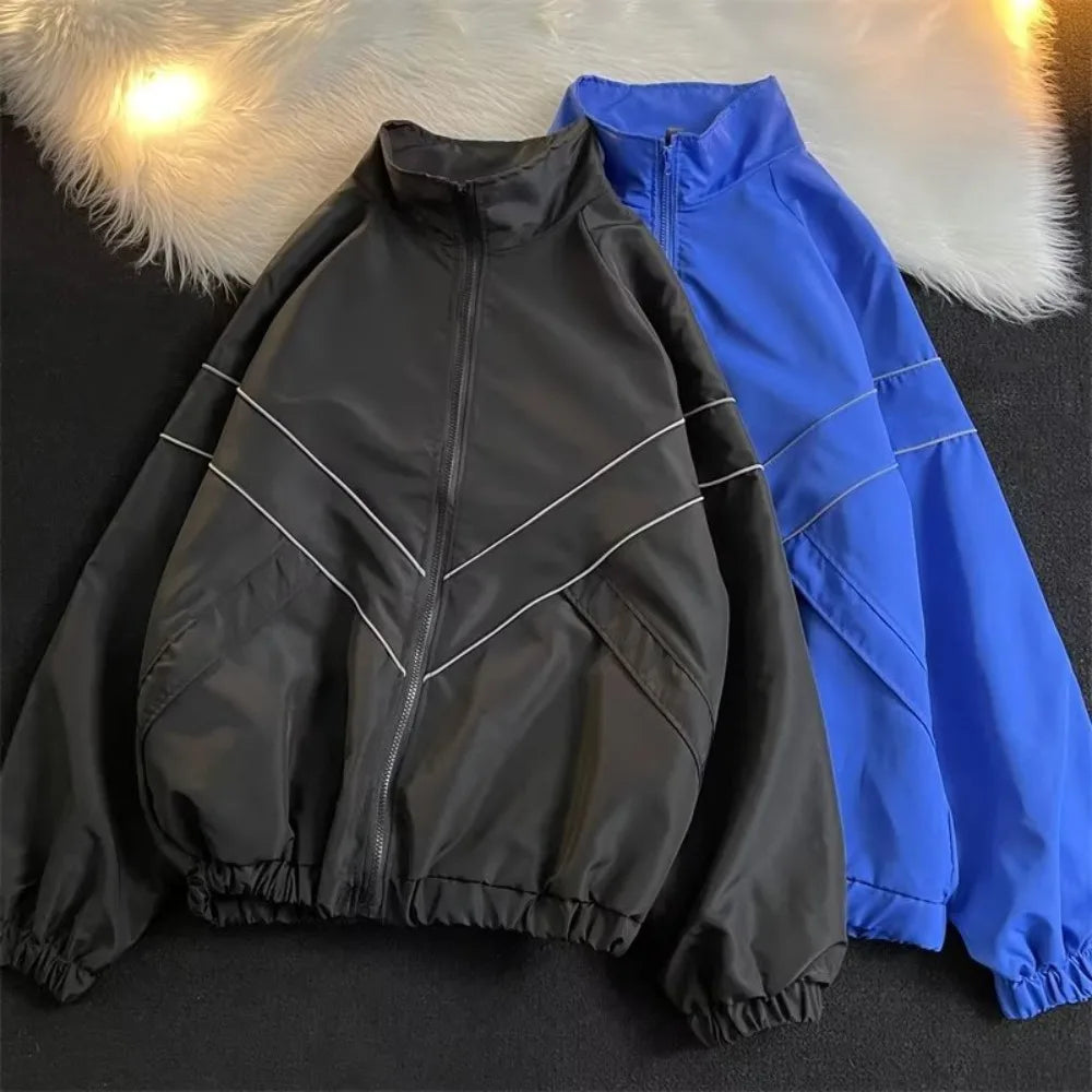Stariality™ JACKET - LINES Stariality™ JACKET - LINES Men-Jackets-Streetwear-Oversized-Outdoor-Jacket-Male-Autumn-New-Trend-Windbreak-Coat-Couple-Fashion-Loose-Zipper.jpg__2 stariality