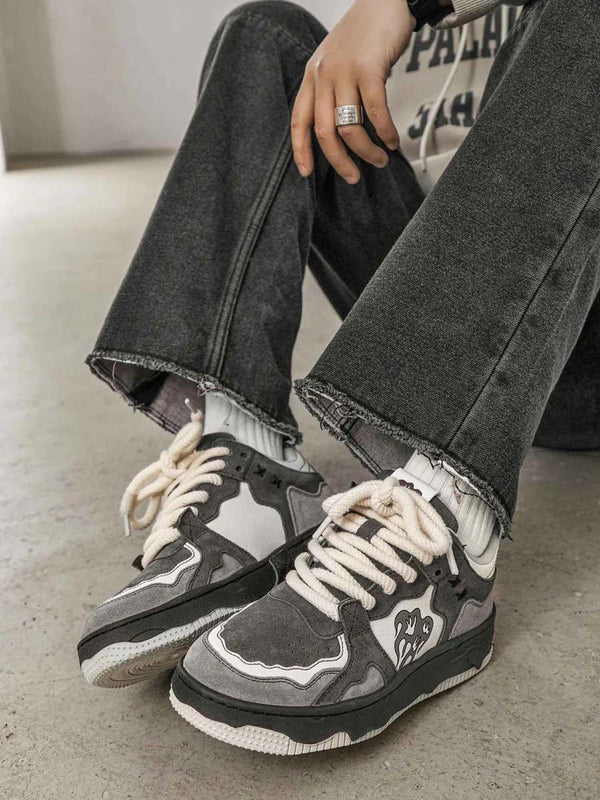 Stariality™ SNEAKERS - WOO Stariality™ SNEAKERS - WOO The-Supermade-Vintage-Niche-Casual-Couple-Skate-Shoes_2_3 stariality