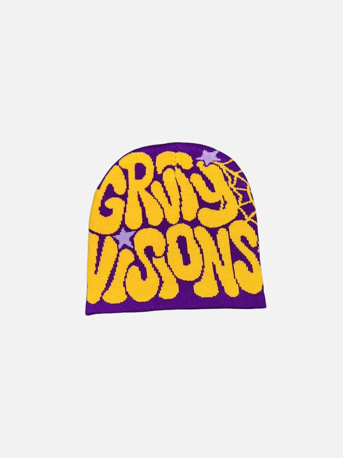 Stariality™ BEANIE - GROVY VISIONS Purple & Yellow Purple & Yellow Stariality™ BEANIE - GROVY VISIONS Untitled-2024-03-14T160743.744 stariality