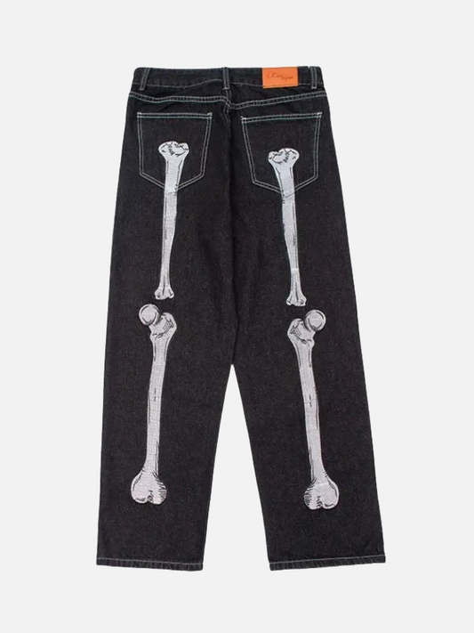 Stariality™ JEANS - SKELETON Black Black Stariality™ JEANS - SKELETON Untitled_31 stariality