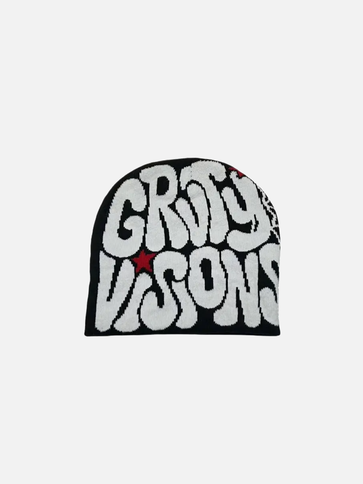 Stariality™ BEANIE - GROVY VISIONS Black & White Black & White Stariality™ BEANIE - GROVY VISIONS Untitled_5 stariality