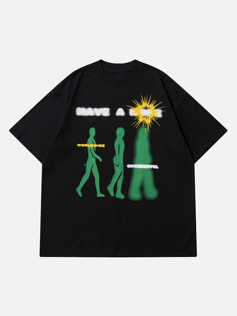 Stariality™ TEE - HAVE A Black Black Stariality™ TEE - HAVE A dedc89788f7043ba9118dda17b0a645e_1b30a702-43cc-430d-81df-4c0b4f7e1e1e stariality