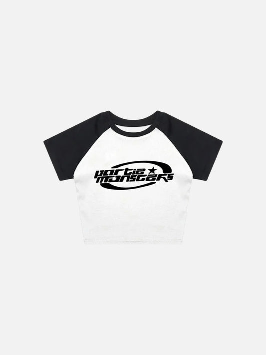 Stariality™ FITTED TEE - PARTIS Black And White Black And White Stariality™ FITTED TEE - PARTIS uhuhh stariality