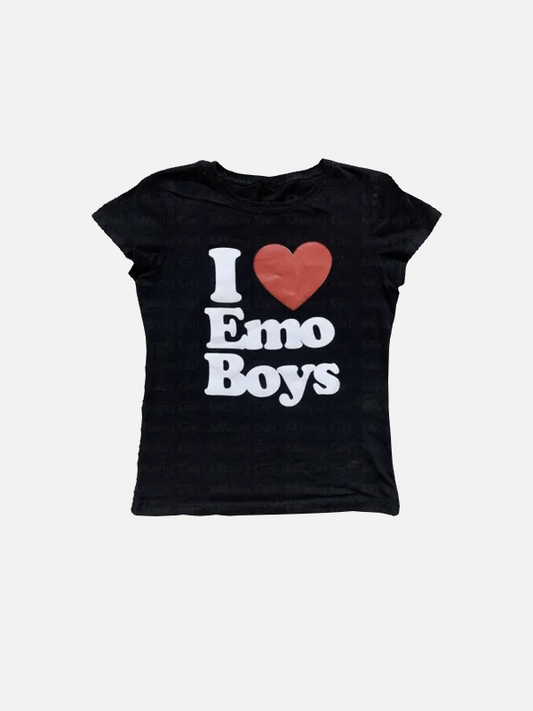 Stariality™ TEE'S - I LOVE EMO BOYS