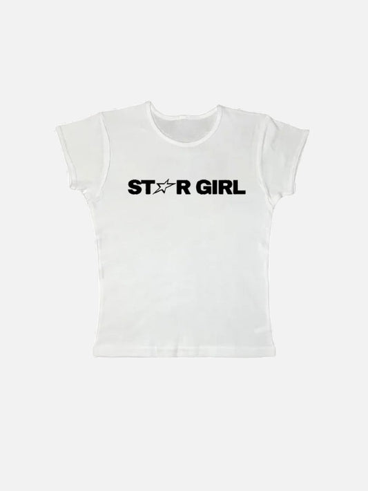 Stariality™ FITTED TEE - STAR GIRL