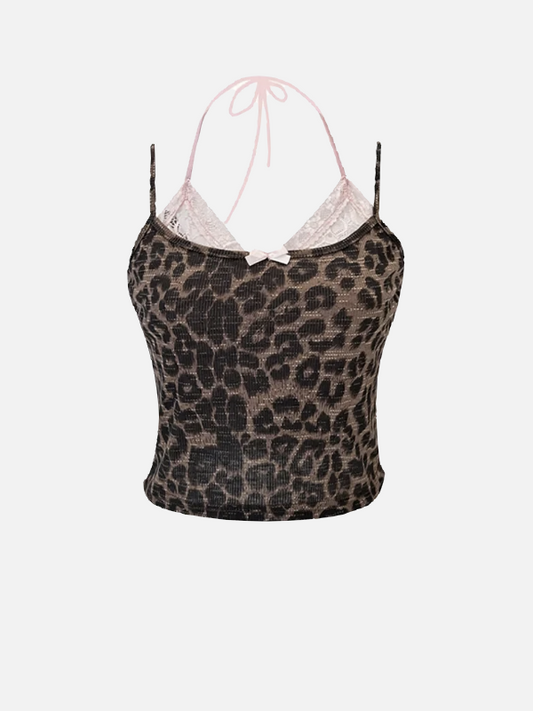 Stariality™ TANK TOP - LEOPARD PRINT TOP